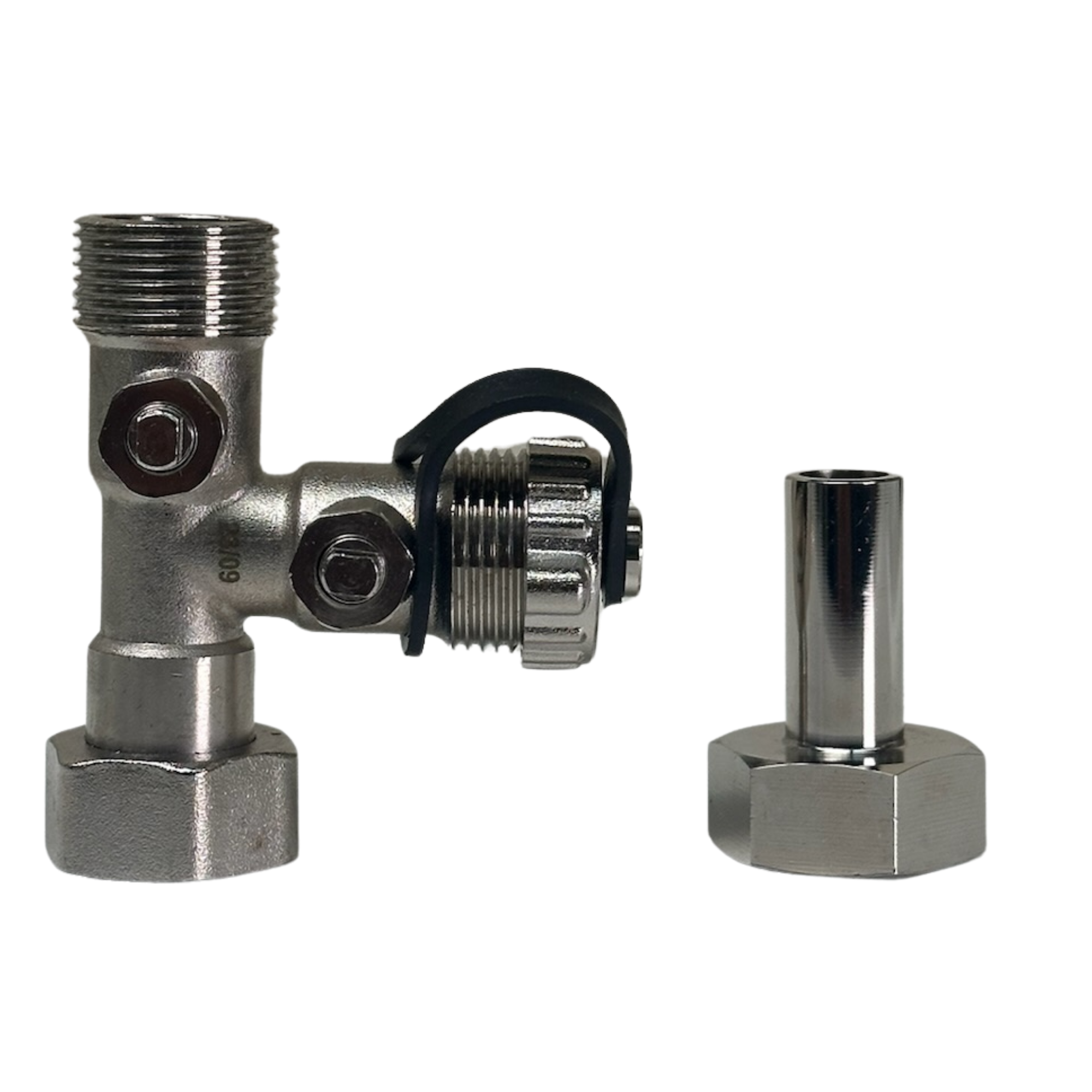 EXPANSION VESSEL SERVICE VALVE + DOSING POINT & FILLING LOOP ADAPTER